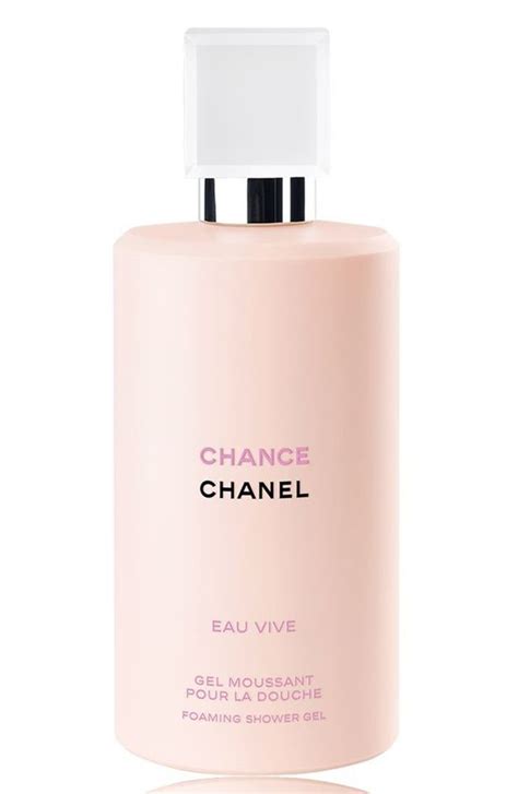 chanel chance foaming shower gel|More.